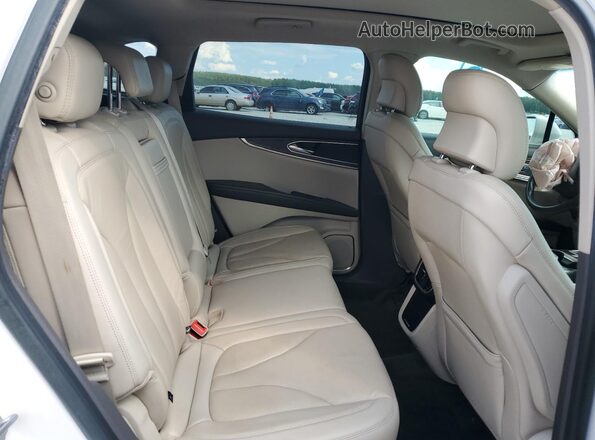 2LMPJ6LR6JBL40312 2018 LINCOLN MKX White Vista interior trasera