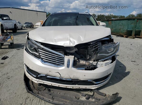 2LMPJ6LR6JBL40312 2018 LINCOLN MKX White Vista frontal