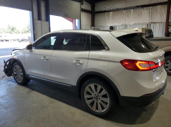 2LMPJ8LP6GBL67531 2016 LINCOLN MKX Белый Задняя левая четверть