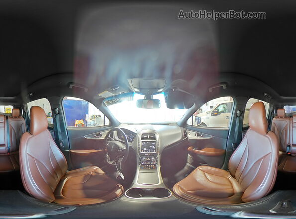 2LMPJ8LP6GBL67531 2016 LINCOLN MKX Белый Панорамный вид салона 360°