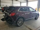 2018 Lincoln Mkx Reserve Maroon vin: 2LMPJ8LRXJBL11214