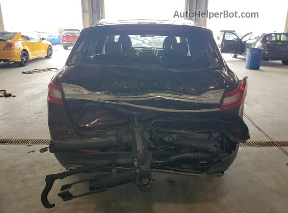 2LMPJ8LRXJBL11214 2018 LINCOLN MKX Maroon Vista trasera