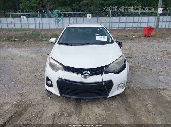 2T1BURHE0GC603645 2016 TOYOTA LL Белый Вид панели приборов