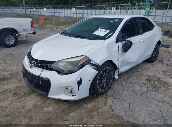 2T1BURHE0GC603645 2016 TOYOTA LL Белый Вид спереди