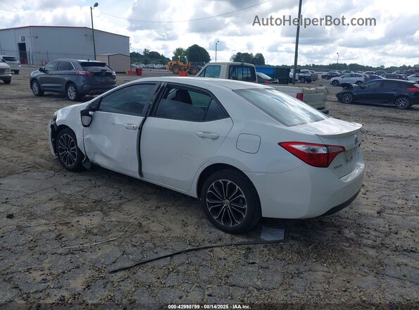 2T1BURHE0GC603645 2016 TOYOTA LL Белый Задняя левая четверть
