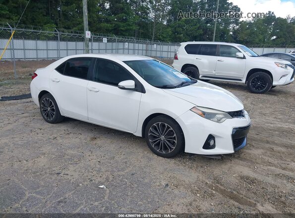 2T1BURHE0GC603645 2016 TOYOTA LL Белый Передняя правая четверть