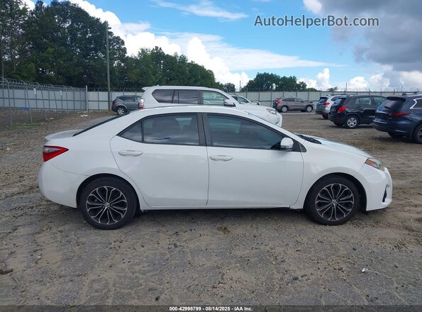 2T1BURHE0GC603645 2016 TOYOTA LL Белый Вид щитка приборов