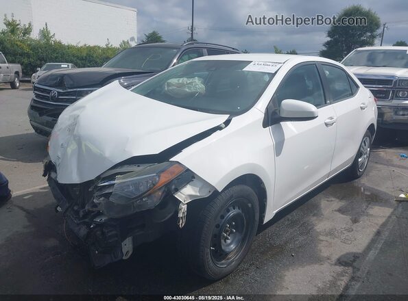 2T1BURHE0JC010603 2018 TOYOTA LL Белый Передняя левая четверть