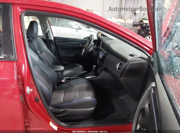 2T1BURHE0JC086063 2018 TOYOTA LL Red წინა სალონის ხედი