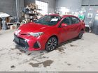 2018 Toyota Corolla Se Red vin: 2T1BURHE0JC086063