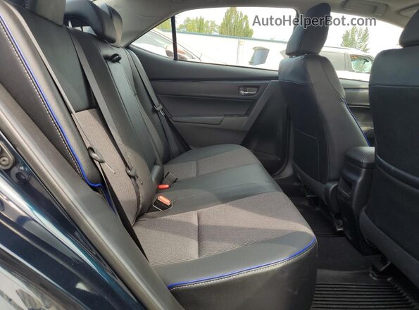 2T1BURHE1JC013591 2018 TOYOTA LL Blue Вид задніх сидінь