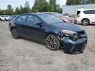 2018 Toyota Corolla L Blue vin: 2T1BURHE1JC013591