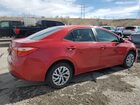 2018 Toyota Corolla L Red vin: 2T1BURHE3JC024057
