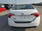 2018 Toyota Corolla L Белый vin: 2T1BURHE6JC097844