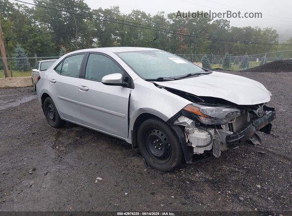 2T1BURHE8JC004399 2018 TOYOTA LL Серебряный Передняя правая четверть