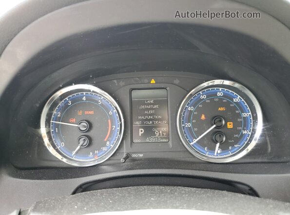 2T1BURHEXJC111518 2018 TOYOTA LL Серый Вид щитка приборов