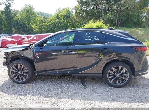 2T2BAMCA8PC034412 2023 LEXUS RX 350 Black Սալոնի 360 աստիճան տեսք