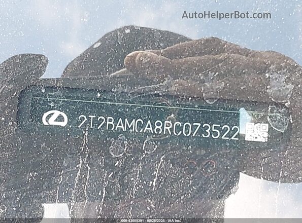 2T2BAMCA8RC073522 2024 LEXUS RX 350 Silver 