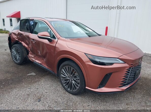 2T2BBMCAXPC005183 2023 LEXUS RX Orange წინა მარჯვენა