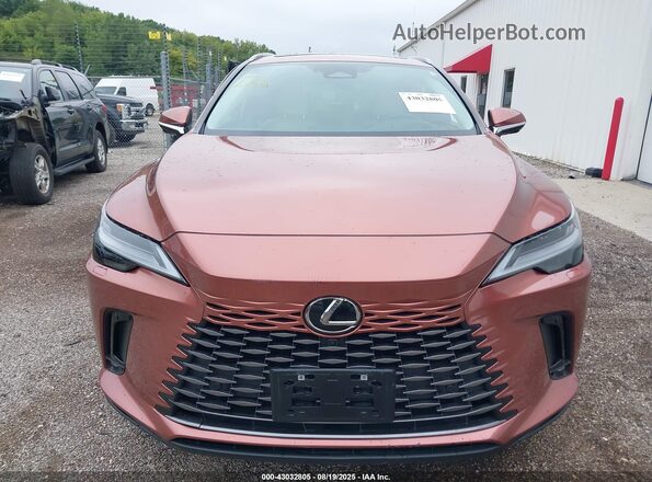 2T2BBMCAXPC005183 2023 LEXUS RX Orange ხელსაწყოთა პანელის ხედი