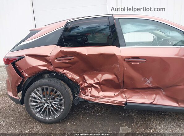 2T2BBMCAXPC005183 2023 LEXUS RX Orange წინა ხედი