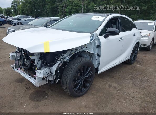 2T2BCMEAXRC015550 2024 LEXUS RX 500H White Առջևի ձախ երեք քառորդ տեսարան