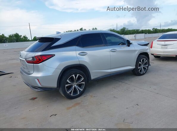 2T2BGMCA4GC005987 2016 LEXUS RX 450H Silver Rear right