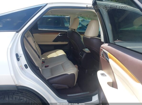 2T2BZMCA0JC147643 2018 LEXUS RX 350 White Widok naklejki z numerem VIN