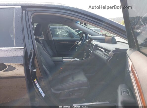 2T2BZMCA2HC108322 2017 LEXUS RX 350 Black Սալոնի դիմացի տեսք