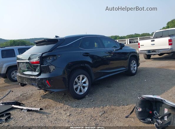 2T2BZMCA2HC108322 2017 LEXUS RX 350 Black Հետևի աջ