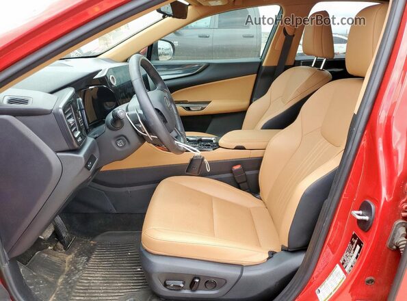 2T2GGCEZ8NC015986 2022 LEXUS NX Red Front interior view