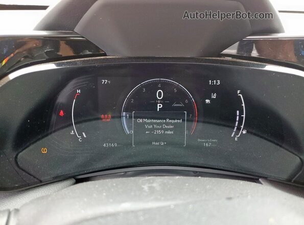 2T2GGCEZ8NC015986 2022 LEXUS NX Red Instrument cluster view