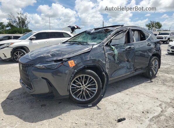 2T2GKCEZ6PC015566 2023 LEXUS NX Gray Передня ліва чверть
