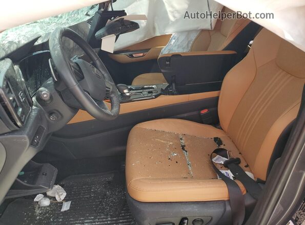 2T2GKCEZ6PC015566 2023 LEXUS NX Gray Вид салону спереду