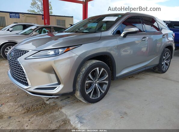 2T2HZMAAXMC188069 2021 LEXUS RX 350 Желто-коричневый Передняя левая четверть