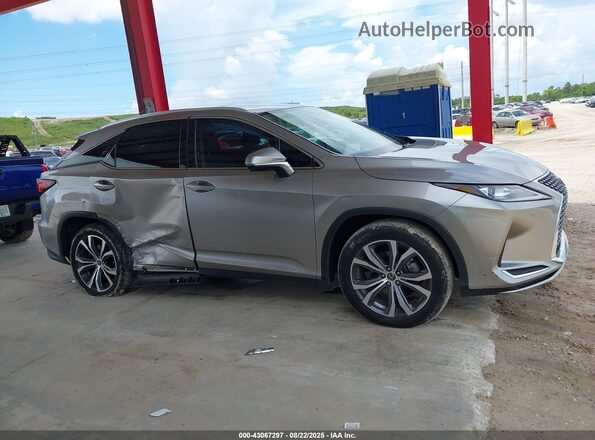 2T2HZMAAXMC188069 2021 LEXUS RX 350 Желто-коричневый Вид задней части салона
