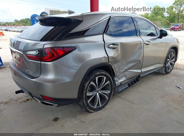 2T2HZMAAXMC188069 2021 LEXUS RX 350 Желто-коричневый Задняя правая четверть