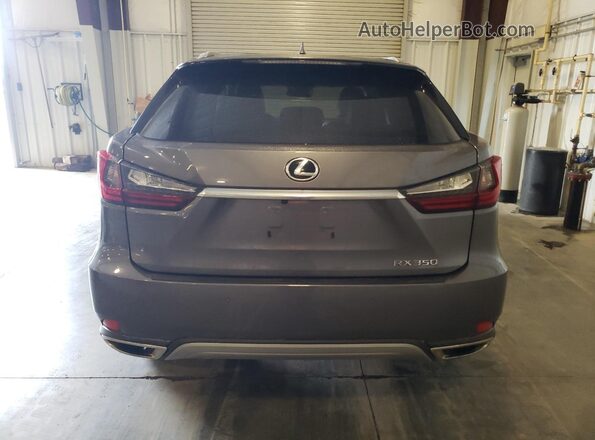 2T2HZMDA1MC303203 2021 LEXUS RX Charcoal Vista trasera