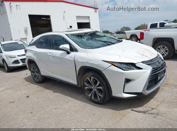 2T2ZZMCA1KC135694 2019 LEXUS RX 350 Белый Передняя правая четверть