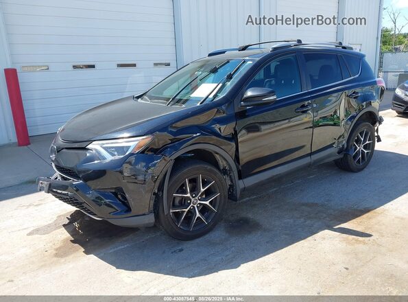 2T3JFREV5JW821426 2018 TOYOTA RAV4 Black Przód lewy