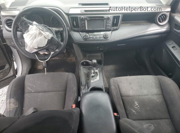 2T3RFREV0JW800860 2018 TOYOTA RAV4 Серебряный Вид панели приборов