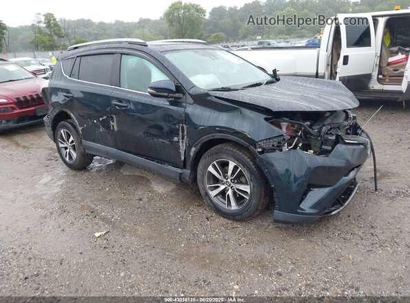 2T3RFREV1JW706180 2018 TOYOTA LE Blue Przód prawy