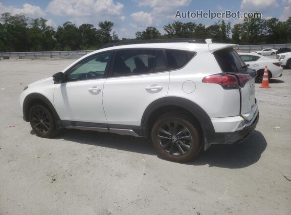 2T3RFREV4JW699869 2018 TOYOTA RAV4 Белый Задняя левая четверть