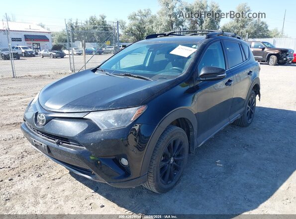 2T3RFREVXJW722524 2018 TOYOTA RAV4 Black Առջևի ձախ երեք քառորդ տեսարան