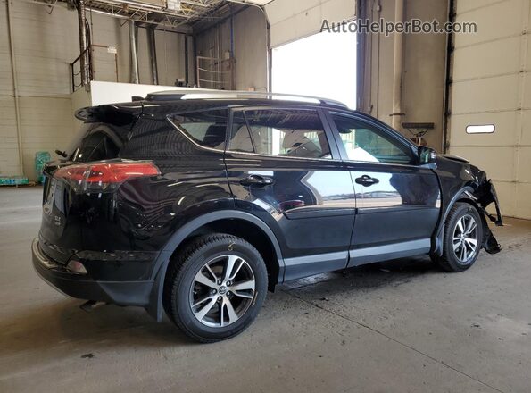2T3RFREVXJW736469 2018 TOYOTA RAV4 Черный Задняя правая четверть