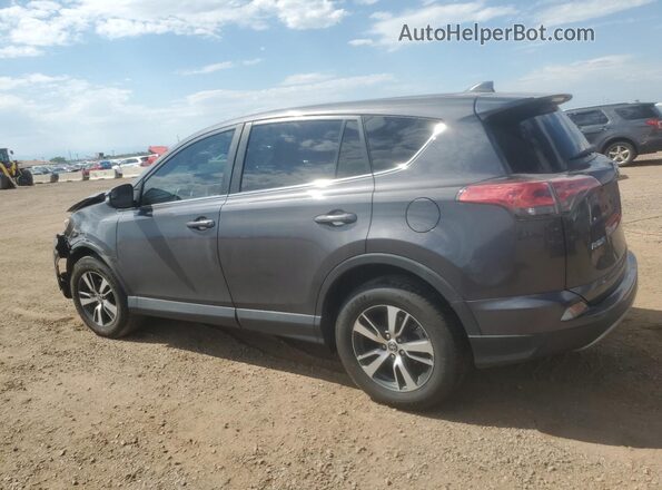 2T3RFREVXJW795666 2018 TOYOTA RAV4 Gray Задня ліва чверть