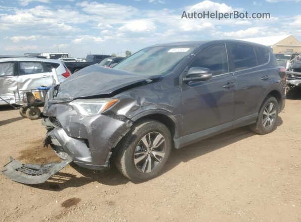 2T3RFREVXJW795666 2018 TOYOTA RAV4 Gray Передня ліва чверть