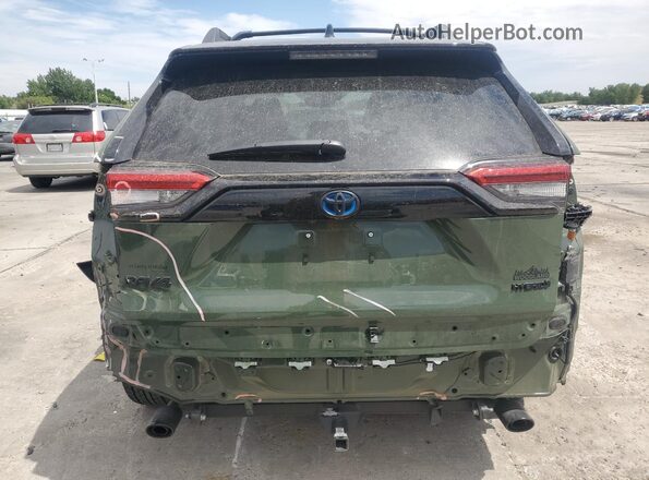 2T3UWRFV4RW188764 2024 TOYOTA RAV4 Зеленый Вид сзади