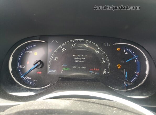 2T3UWRFV4RW188764 2024 TOYOTA RAV4 Зеленый Вид щитка приборов