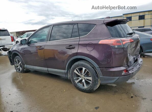 2T3WFREV2JW435665 2018 TOYOTA RAV4 Purple Tył lewy